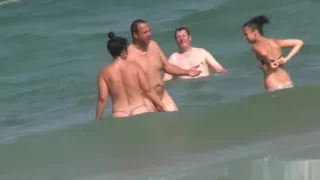 Blonde Milfs Tanning Naked at Beach HD Voyeur Spycam Video