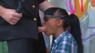 Babe Busted By The Cops And Punished Hard