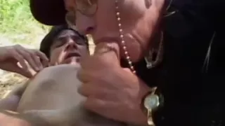 Granny Seduces Young Guy