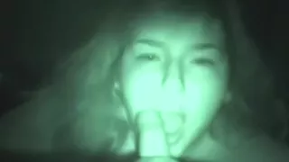 night time blowjob