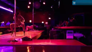 An underground strip club in the Bronx