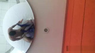 Sexy Latino in Fishnet Getting Fucked with a Throbbing Cock