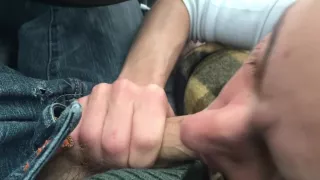 Too horny to wait, ex gives me road head