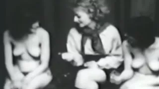 Vintage Nudists! Three Naked Girls