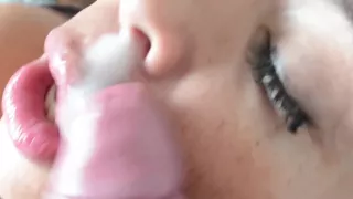 first big cum mouth