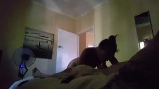 Girlfriend Sucks Big Cock