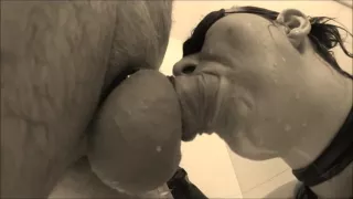 Kinky blowjob with vanilla custard