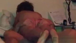 Slave wife with mask