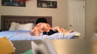 Spying moms bouncing Ass