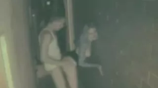 amateur fuck in alley out of club