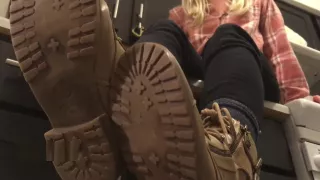 Clean my boots right now