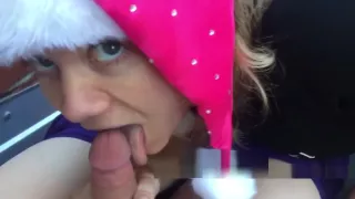 Baby Girl Starlet2NV Gets Elfed Up With Roofer Blowjob Sucks And Swallows