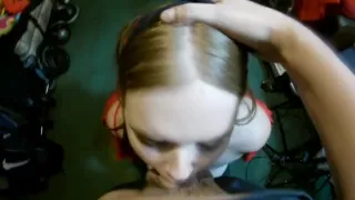 Please Let Me Suck Your Cock : Natural Redhead Begging to Suck Your Dick