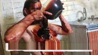 CHOCOLATE Muff In, Creamed, Dripping Fanny