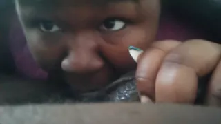 Bald head thot sucked me with chocolate