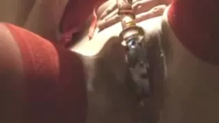 My wife having fun with dildo while i taken the video