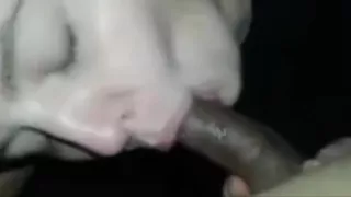 White Trash Slut Swallows Mexican Cum