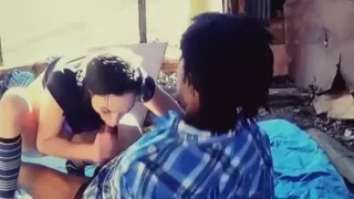 Girls fuck a bbc outdoors