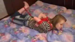 Stephanie´s first Time tied up