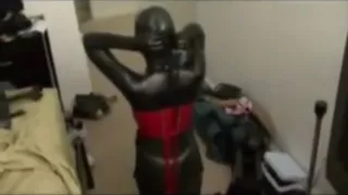 Bondage self unpacking in behalf of my master