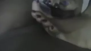 Jamaicans MILF Gives A Footjob