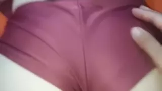 Making real sex with my teenager, with her wearing sexy clothes