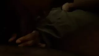 quick blowjob  from submissive wife