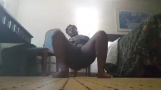Ebony twerk video!! Naked Ass Popping!!