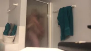 Husband fucks wife in shower