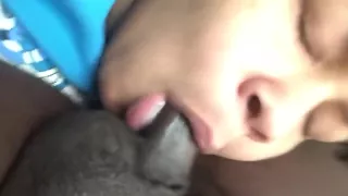 BLOWJOB AND SHE TAKES FACIAL! Merry Christmas people.