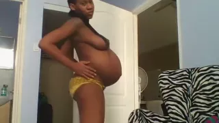 Ricka Pregnant American Ebony Skype Show Webcam
