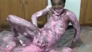 Black Chick Loves the Pink Ice Cream