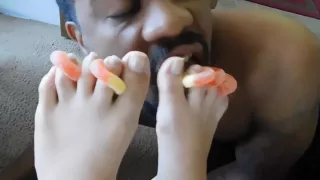 Alicia's Candy Toes!