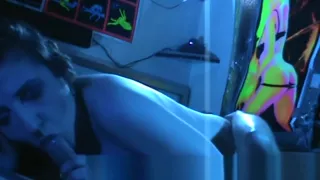 Autumn Gram comes by to suck my dick; 69 with hot brunette, pussy eating