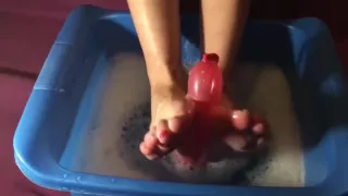 Late night hot water bad ballons punished