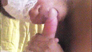 MsThickAddictionz Sucking, Spitting and Gagging On Her Neighbors Dick!