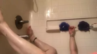 Bath time for my master