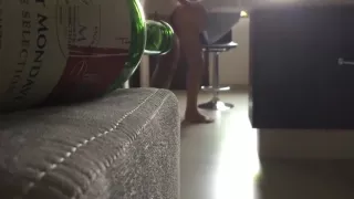 Fucking on our kitchen...