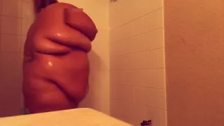 Ssbbw In shower