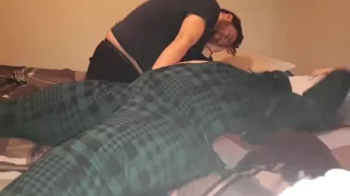 His magic fingers make me cum so hard