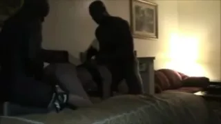 2 black guys spit roasting asian