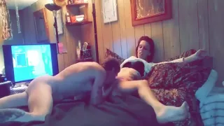 Hot amateur wife gets a late night fuckin