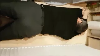 New Session-Feet massage from behind and front