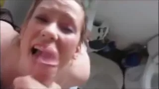 Crazy Hot British Piss Drinker