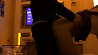 我爱女友穿短裙 去ktv唱歌拉起来就可以打炮