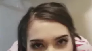 Long Toed Japanese Wife Gives Quick Footjob and Blowjob, Drives Him Crazy.