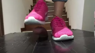 Pink Nike stomp