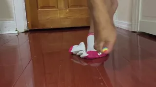 Indiangyal stinky sweaty sock removal