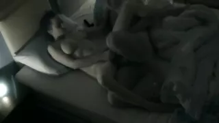 Wife asked me for boobs massage and to fuck her, not knowing I'm recording