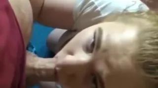 Big tit teen POV blowjob